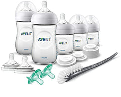 Philips Avent Natural Baby Bottle Newborn Starter Gift Set transparent 075020068835