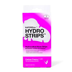 Carbon Theory VaPOREize Niacinamide Hydrocolloid Nose Strips, Absorbs Excess Oils and Impurities and Helps Clear Clogged Pores, 8 Strips