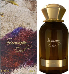 Ahmed Al Maghribi Summer oud 60ML | SAFFRON | Cashmere Wood | Caramel | Leather | Oud Accord | For men Perfumes | For Women Perfumes | Perfumes