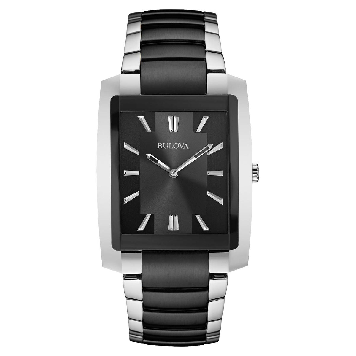 Bulova Men's Watch - Two Tone Black