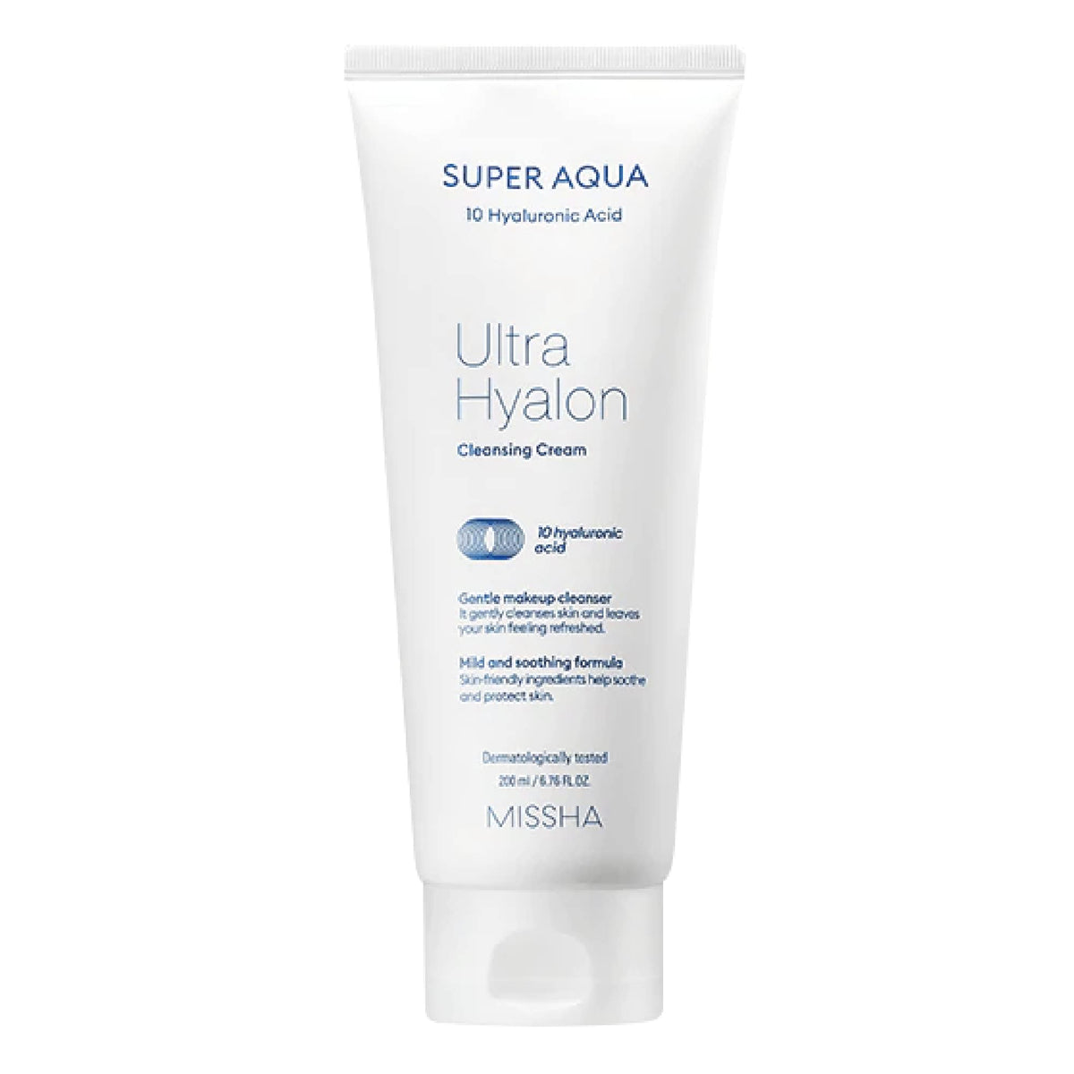 Missha Super Aqua Ultra Hyalron Cleansing Cream - 200ml
