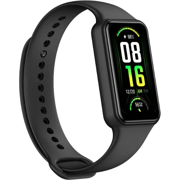 Amazfit Band 7 Activity Fitness Tracker for Men Women, 18-Day Battery Life, Alexa Built-in, 1.47”AMOLED Display, 24H Heart Rate & SPO₂ Monitoring, 120 Sports Modes, 5 ATM Water Resistant, Black