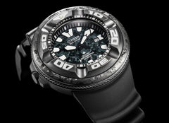 Citizen Men's Analogue Eco-Drive Watch with Plastic Strap BJ8056-01E