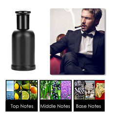 50ml Men Classic Cologne Perfume Long Lasting Mature Gentleman Temptations Perfume, Elegant Perfume for Men, Deep Sea Extract, Cologne Eau De Toilette, Lasting Effectiveness