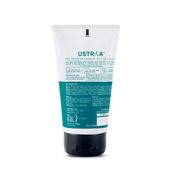 Ustraa Face Wash - Mint Cool - For Dry to Normal Skin - 100g | Reduces Moisture Loss | Removes Dirt & Dead Skin | with Pine Bark & Peppermint | NO SLS, NO PARABEN