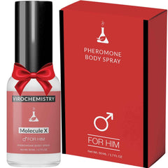 Pheromones to Attract Women for Men (Molecule X) Body Spray - Bold, Extra Strength Human Pheromones Fragrance Body Spray - 50ml (Human Grade Pheromones to Attract Women)
