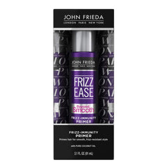 John Frieda Frizz Ease Beyond Smooth Frizz-Immunity Primer With Pure Coconut Oil, Heat Protecting Hair Primer, 3.1 Fl Oz