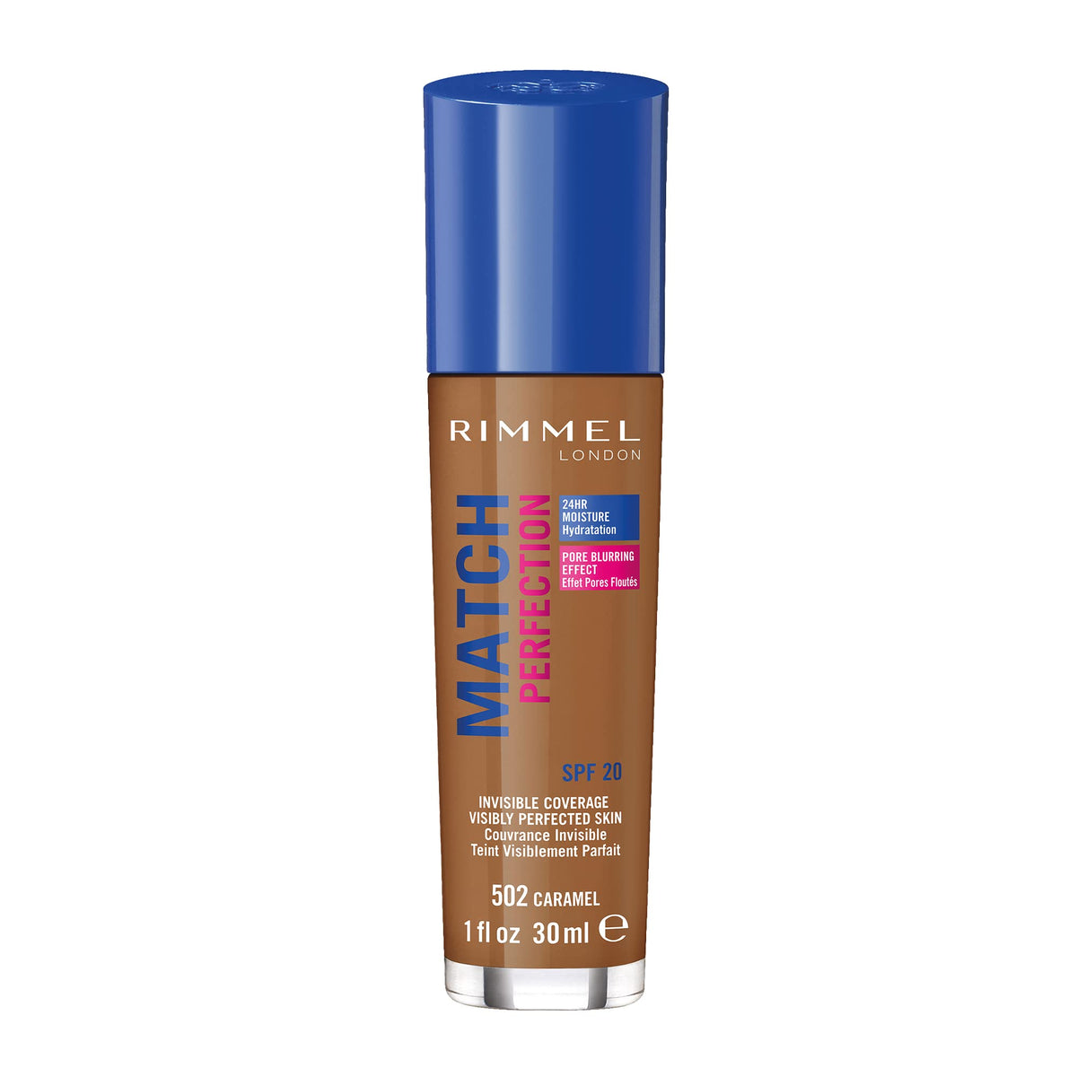Rimmel London Match Perfection Foundation, Caramel 502