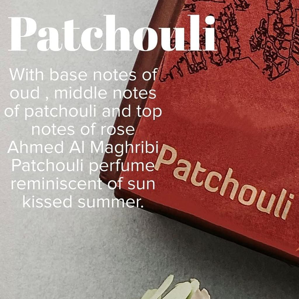 Ahmed Al Maghribi Perfumes Patchouli Eau De Parfum, Black Musk, 50.0 milliliters, 1