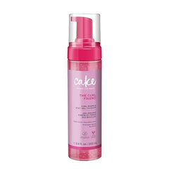 Cake Beauty Gel to Foam Curl Styler, The Curl Friend High Hold & Definition Frizz Protection Infused with Coconut Oil & Shea Butter For Curly Hair Volumizing, Gel to Foam, Flake Free, Frizz Control, For Curly Hair 6.8 fl oz./ 200 mL