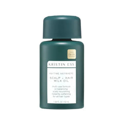 Kristin Ess Anytime Anywhere Scalp + Hair Milk Oil, Hydrating for Damaged Hair, infused with Coconut Oil and Jojoba Oil, Castor Oil for Hair Growth, 1.69 Fl Oz