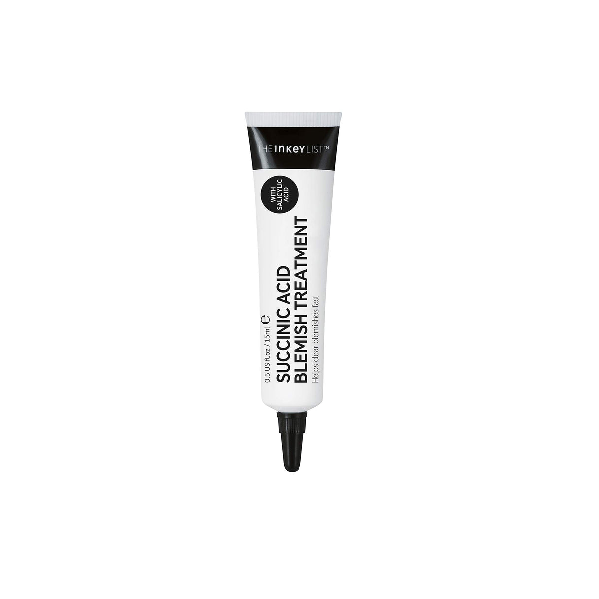 The Inky List Succinic Acid Blemish Treatment to Clear Blemishes, Reduce Inflammation, and Prevent Clogged Pores, 15ml