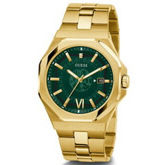 GUESS Men's 42mm Watch - Black Strap Black Dial Black Case