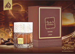 Lattafa Perfumes New Khamrah Qahwa for Unisex Eau de Parfum Spray / 3.4 Ounce/ 100 Ml EDP