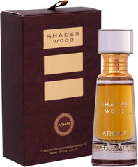 ARMAF Shades Wood Luxury French Perfume Oil, 20ml