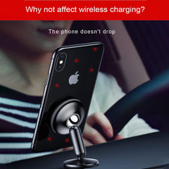 Baseus Magnetic Car Phone Holder for Dashboard, 360° Rotation Cell Phone Mount With Ultra Strong Magnet Compatible with iPhone 15 Pro Max, Samsung Galaxy S24 Ultra & More
