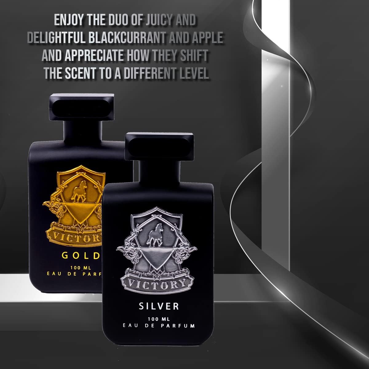 Victory Silver, Unisex perfume, 100ml, Eau de Parfum, Perfume for Men and Women, Lifestyle Scents, Luxury Scent, Oriental Blends, Unique Perfume, for Day and Night, 18+