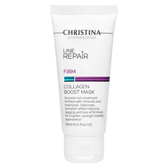 Christina Line Repair Collagen Boost Facial Mask 60ml – Anti-Aging Face Mask with Hyaluronic Acid for Firming, Smoothing & Elasticity – For All Skin Types (2 fl oz)