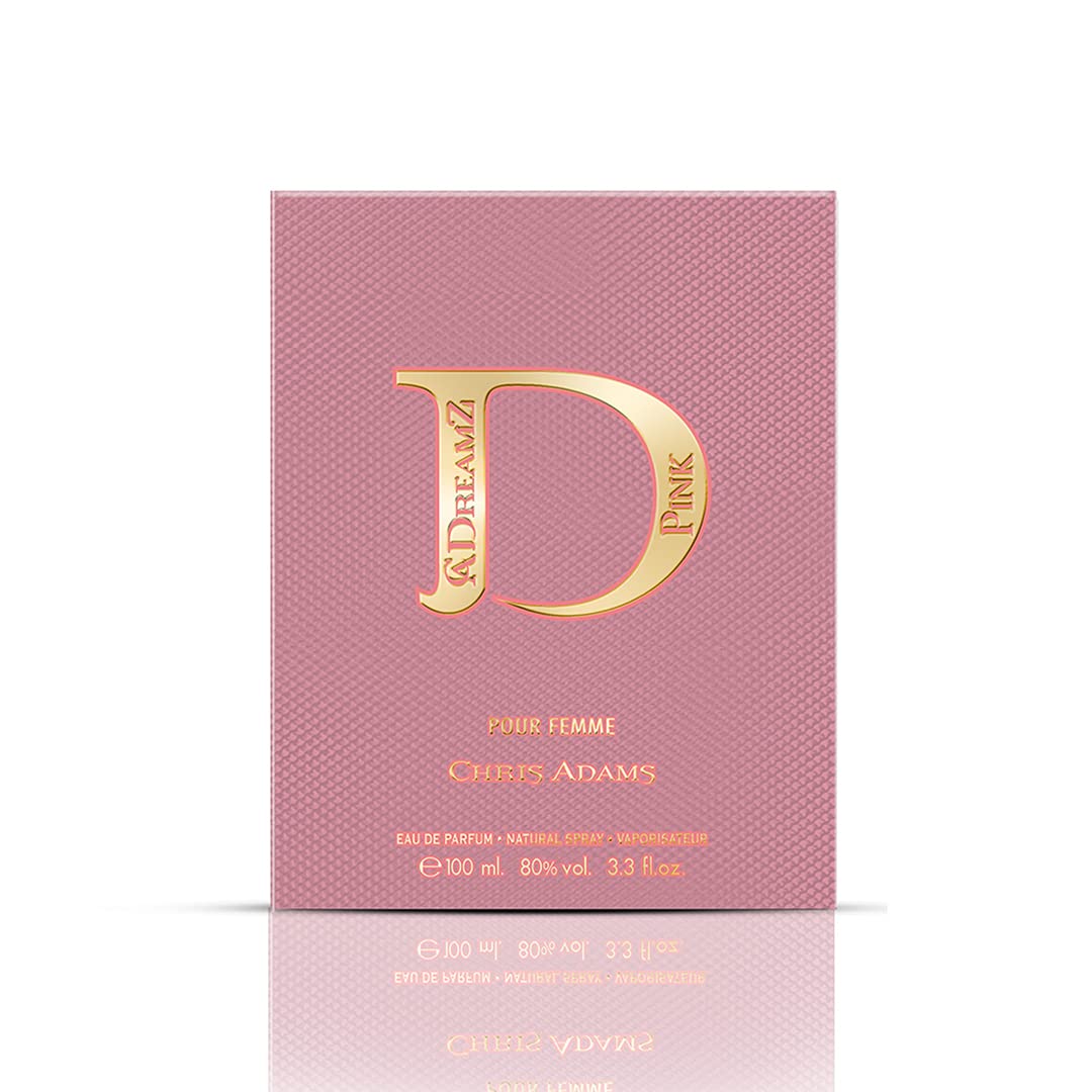 Chris Adams Perfumes Dreamz Pink Eau De Perfume For Women, 100 ml