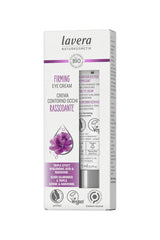 Lavera Firming Eye Cream - with triple-effect hyaluronic acid & bakuchiol - Anti-Age - vegan - Organic Skin Care - Visibly firming and moisturising - 15 ml