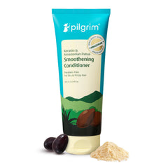 Pilgrim Amazonian Patuá & Keratin Hair Smoothing Conditioner-Unscented- For Dry & Frizzy Hair With Sacha Inchi|Hair Conditioner For Smooth & Silky Hair|Silicone Free|Women & Men|200 Millilitre