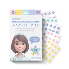 OOTD Star Pimple Patches – Hydrocolloid Acne & Spot Patch for Face, Cute Pastel Colors, Niacinamide & Ceramide, K-Beauty Skincare – Stocking Stuffer for Teen Girls – 80 Count
