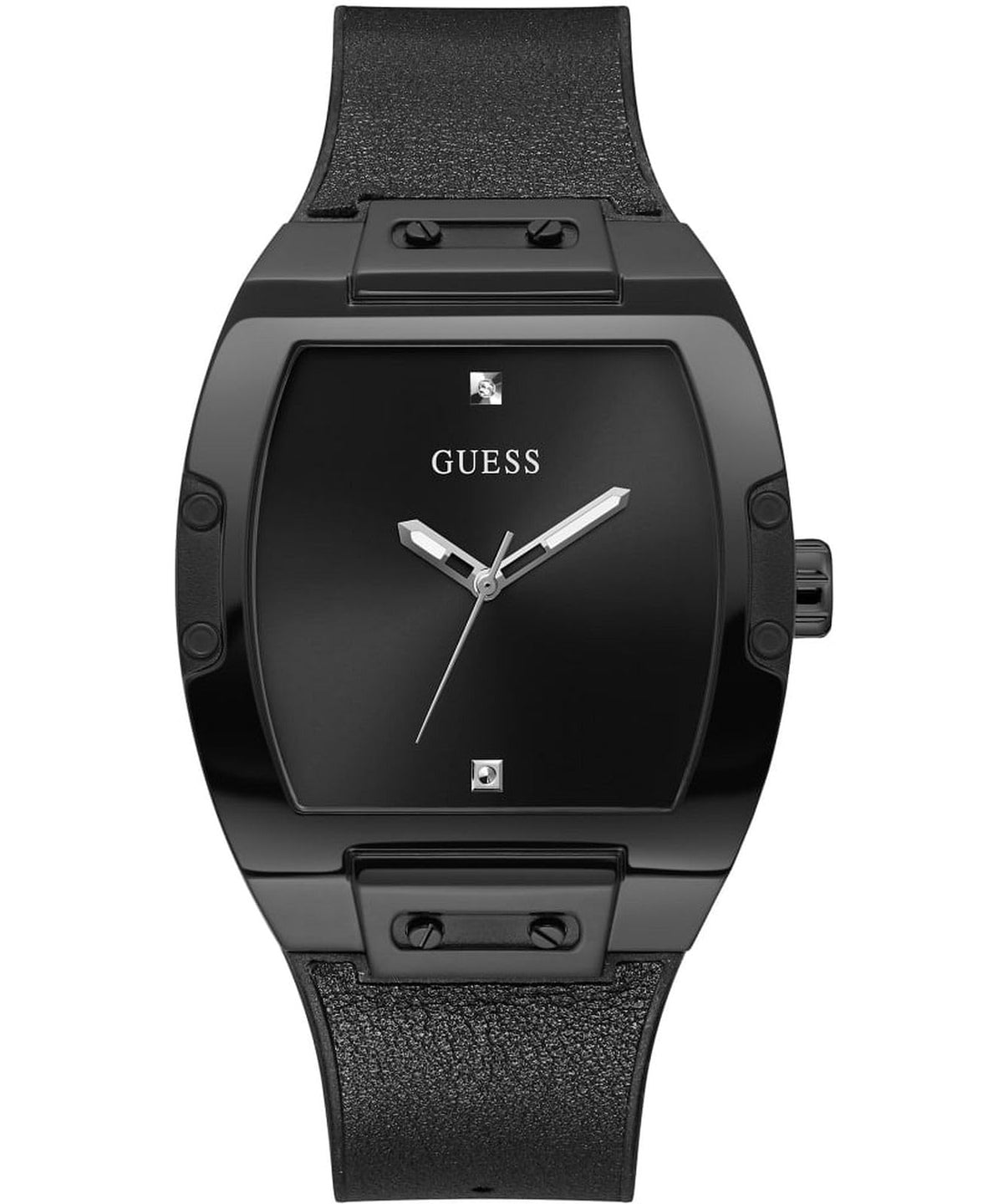 GUESS Men's Trend Casual Tonneau Diamond 43mm Watch