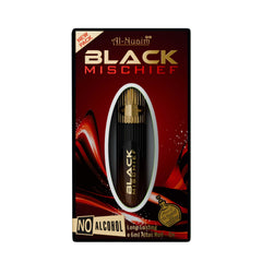Al-Nuaim Barrel Series Black Mischief Attar Roll On for Men & Women - 6ml | Alcohol Free Fragrance
