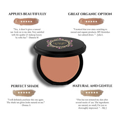 Luxury By Sofia Premium Pressed Bronzer [6 Available Shades] | Natural &Organic Skin Enhancing Ingredients | Hypoallergenic, Highly Pigmented Formula For A Youthful, Sun-Kissed Look (Cocoa Beach)