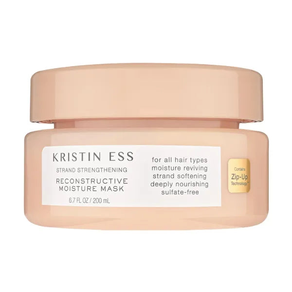 Kristin Ess Hydrating Deep Conditioner Protein Hair Mask - Shea Butter + Coconut Oil Hair Treatment for Dry Damaged Hair - Deep Conditioning, Strengthening, Softening, Anti-Frizz - Pear + Amber Scent, 200ML