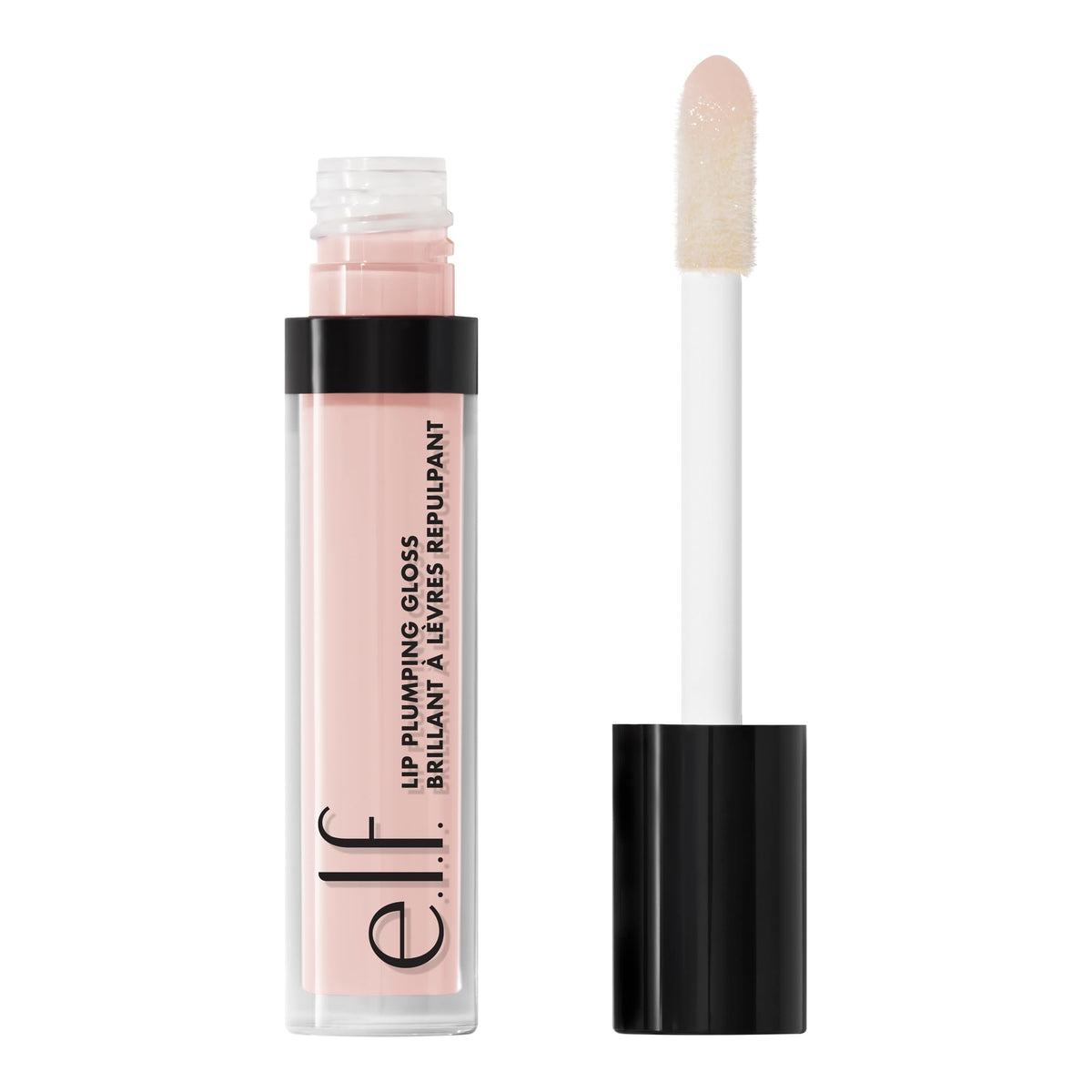 e.l.f. Cosmetics Lip Plumping Gloss, High Shine & Sheer Colour, Soothing & Cooling Sensation, Instant Results, Pink Paloma