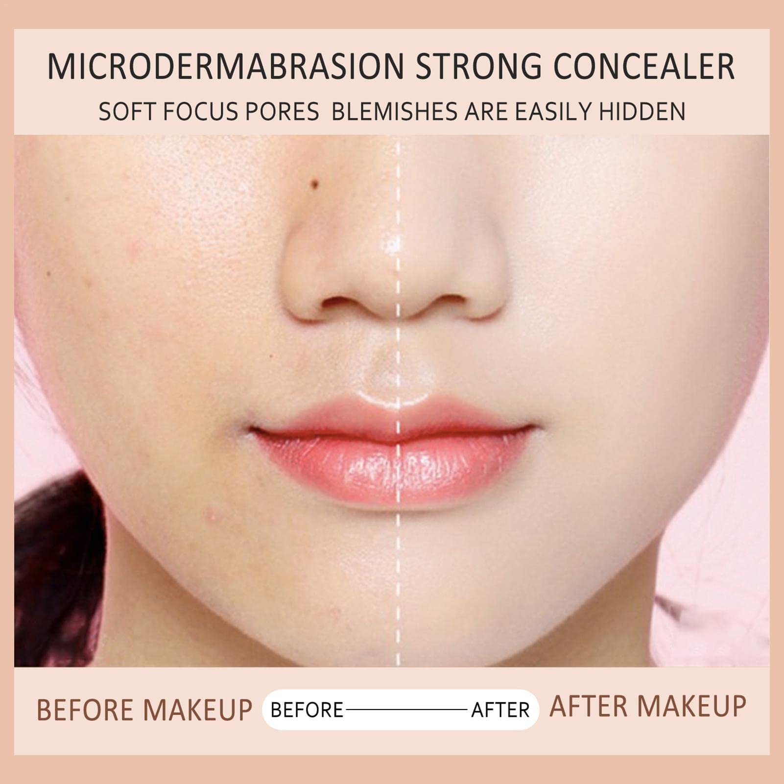 Light Makeup Liquid Foundation,Full Coverage Waterproof Smoothing Foundation | Full Coverage Long-Lasting Matte Foundation
