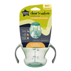 Tommee Tippee Closer To Nature, Bottle To Cup Transition, Green