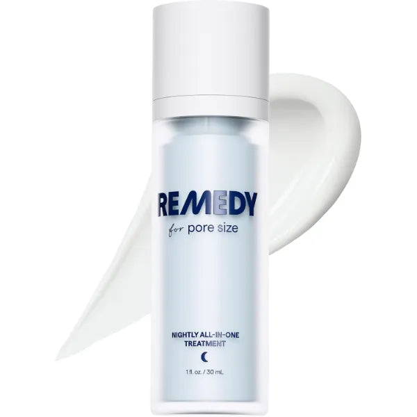 Remedy for Pore Size | Pore Refining Advanced Serum | Large Pore Minimizer with Retinol, BHA Salicylic Acid, Niacinamide | for Texture, Pimples, Blackheads, 1 Fl oz