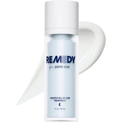 Remedy for Pore Size | Pore Refining Advanced Serum | Large Pore Minimizer with Retinol, BHA Salicylic Acid, Niacinamide | for Texture, Pimples, Blackheads, 1 Fl oz