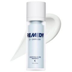 Remedy Science for Pore Size Pore Refining Advanced Serum Large Pore Minimizer with Retinol, BHA Salicylic Acid, Niacinamide for Texture, Pimples, Blackheads by Dermatologist Dr. Shah