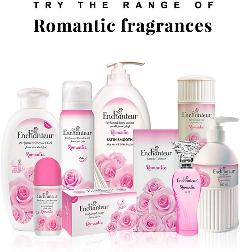 EnchantEUr Romantic Eau De Toilette, Perfume For Women, Long Lasting Fragrance, 100 Ml