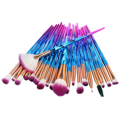 ORiTi Eye Brush Set, 20 pcs Unicorn Eyeshadow Eyeliner Blending Crease Kit Makeup Brushes Make Up Foundation Eyebrow Eyeliner Blush Cosmetic Concealer Brushes