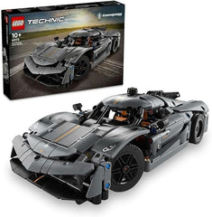 LEGO Technic Koenigsegg Jesko Absolut Grey Hypercar, Race Car Building Toy Set for Boys, Girls & Kids Aged 10 Plus, Buildable Vehicle Model Kit, Introduction to Engineering, Birthday Gift Idea 42173