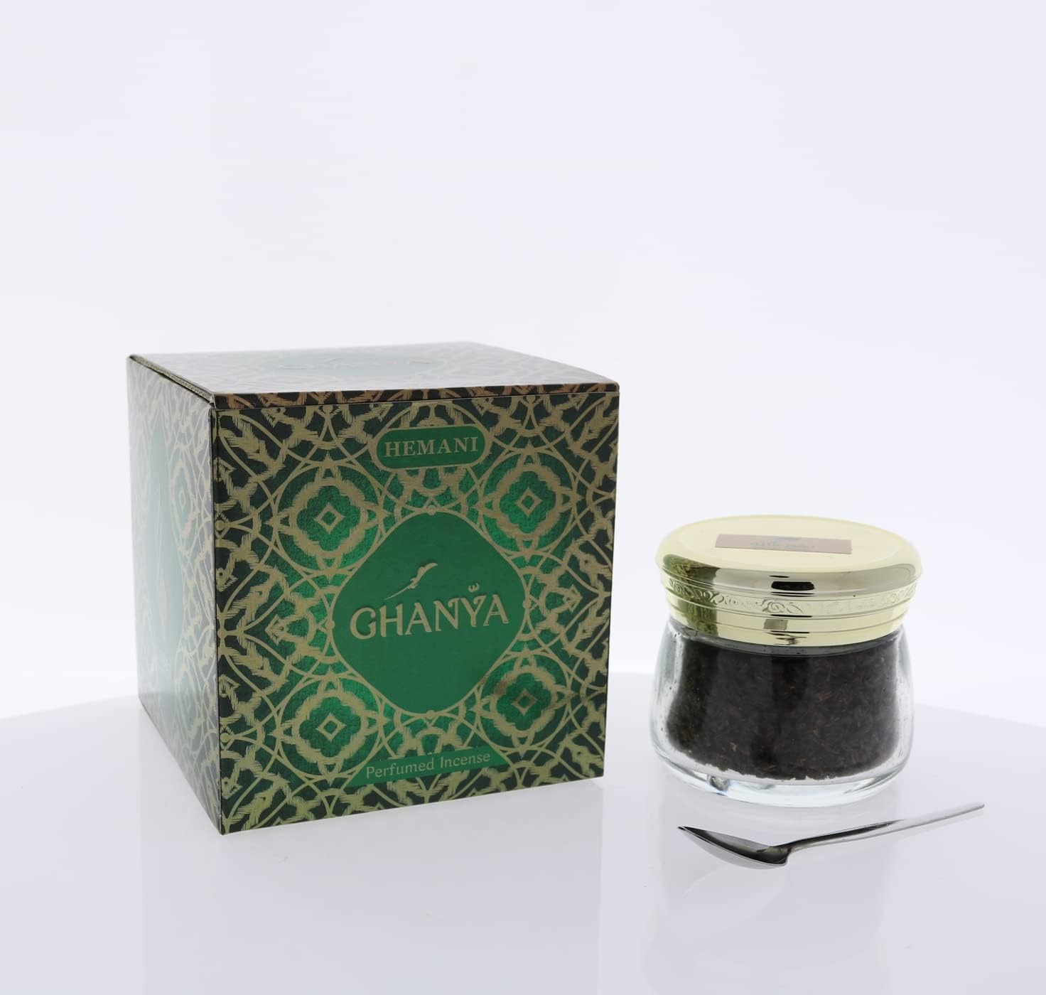 Hemani Bakhour Ghalla Ghanya Perfume, 100% Long lasting fragrance, Soften and sweeten heavy scents, uplift your mood.