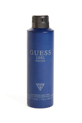 Guess 1981 Indigo Body Spray For Men, 226 ml