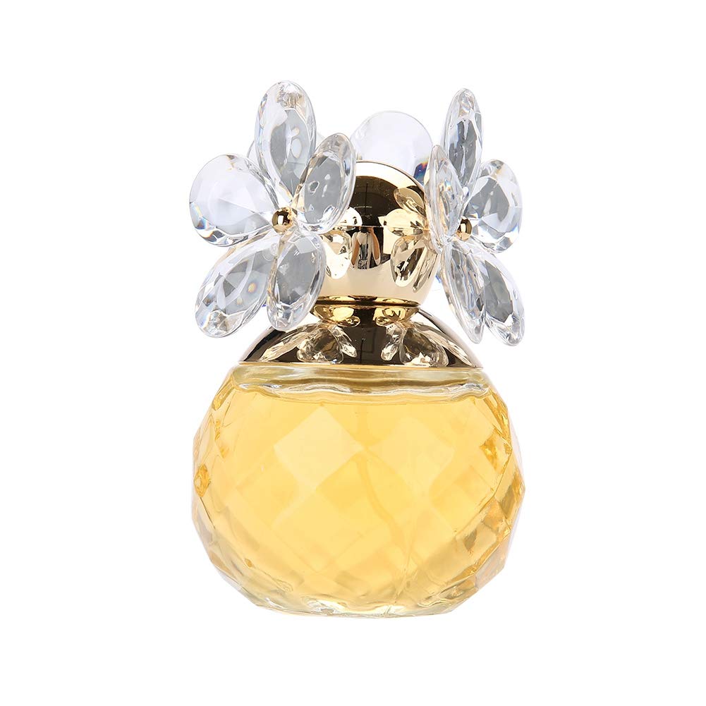 Eau de Toilette for Women, Fresh Perfume Long Lasting Flower Fruity Fragrance Female Perfume 60ml, Gold