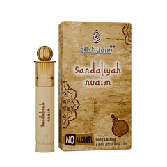 Gold Series Sandalya Nuaim Attar Roll On for Men & Women - Pack of 2 (6ml Each)