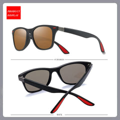 Polarized Sunglasses Mens Womens Cool Fishing Driving Hiking Ultralight Retro Wrap Around Travel sun glasses UV Protection