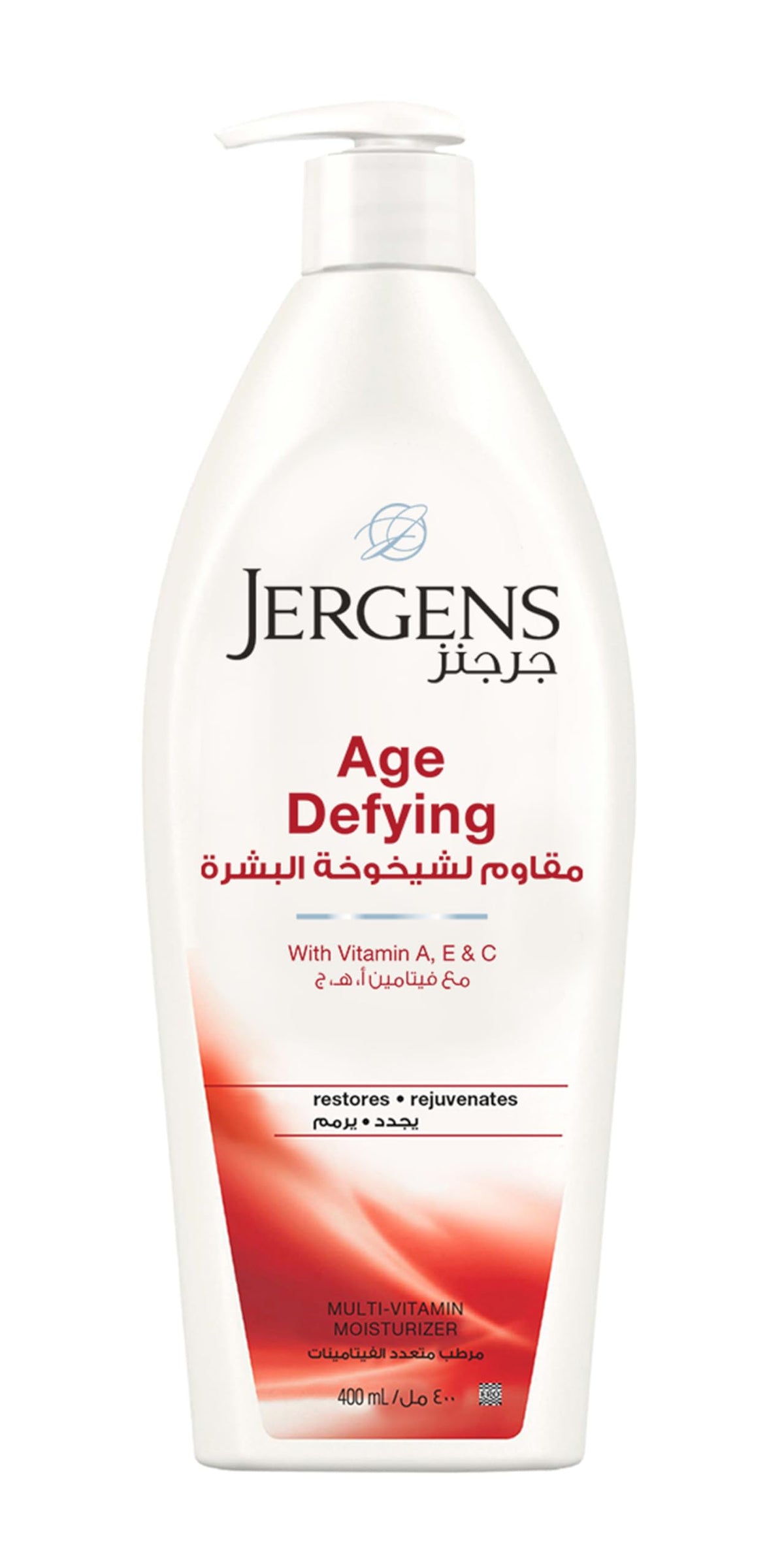 Jergens Age Defying Multi-Vitamin Moisturizer, 400 ml