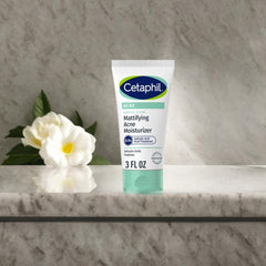 Cetaphil Face Moisturizer, Gentle Clear Mattifying Acne Moisturizer With 0.5% Salicylic Acid, Hydrates and Treats Sensitive Acne Prone Skin, Skin Care for Sensitive Skin, 3oz, 3 Fl Oz (Pack of 1)