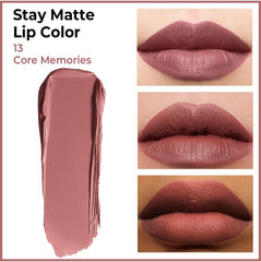 Insight Cosmetics Stay Matte Lipcolor |Ultra Matte Flawless Texture |smudge Proof |Water Proof |Long Lasting |Non Transferable |One Strock Application |Light Weight Formula, 3g(LG50-13)