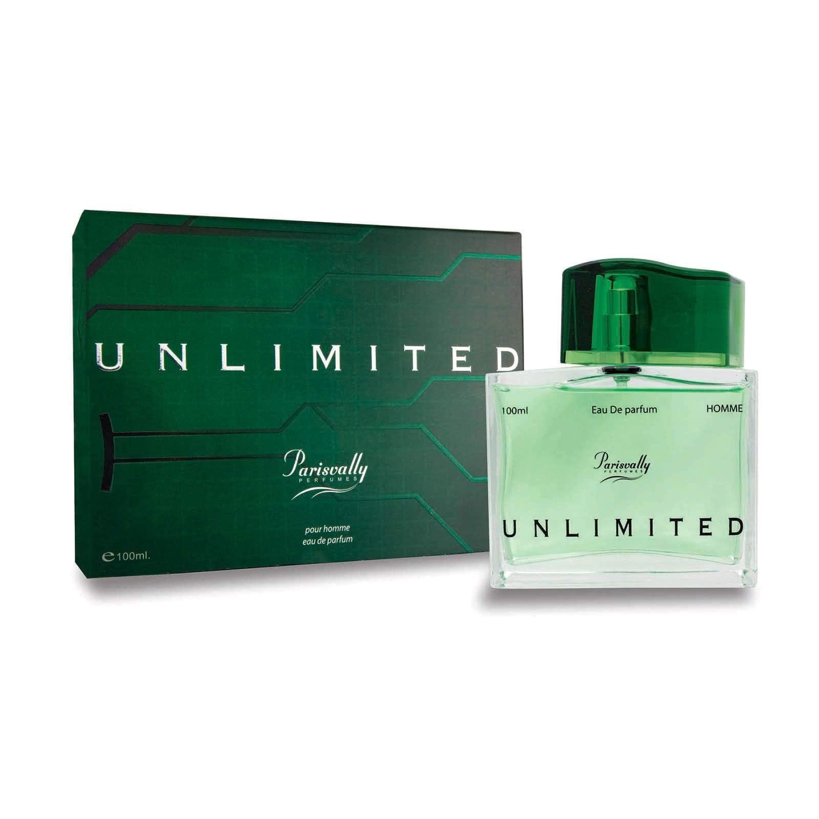 Parisvally Unlimited for Men - Eau de Parfum, 100 ml