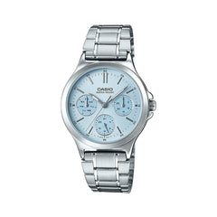 Casio Watch Silver/Light Blue