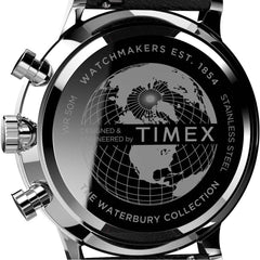 Timex Men's Waterbury Classic - Black/Black/Stainless Steel/Chrono